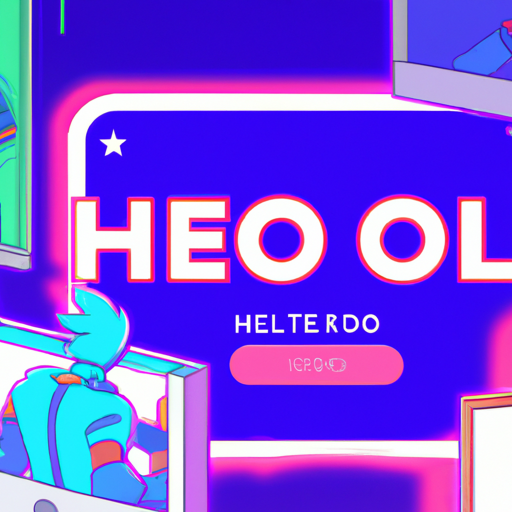 Arcadeforge hero — neon city arcade scene